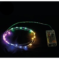 Guirnalda hilo de luces multicolor de 1,5 m - 15 leds