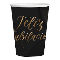 Vasos Jubilación 250 ml - 8 unidades
