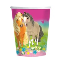 Vasos de Pretty Pony de 250 ml - 8 unidades