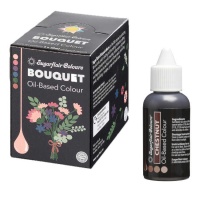 Set de colorantes a base de aceite bouquet primaveral de 30 ml - Sugarflair - 6 unidades
