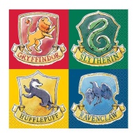 Servilletas de Harry Potter de 16,5 x 16,5 cm - 16 unidades