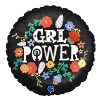 Globo redondo de Girl Power de 46 cm - Grado