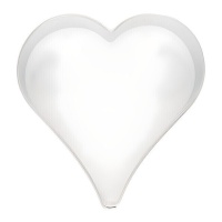 Cortador en forma de corazón de 10 x 2,6 cm - Cookie Cutters