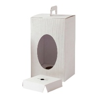 Caja para huevo de Pascua de 25 x 15 x 15 cm - Decora - 2 unidades