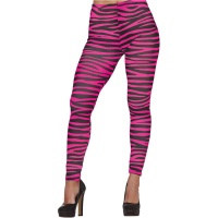 Leggins de cebra fucsia