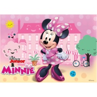 Oblea comestible de Minnie de 14,8 x 21 cm - Dekora