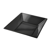 Platos de 17 cm de plástico hondos colores - 6 unidades