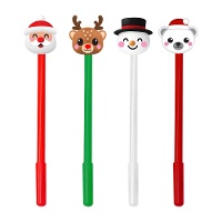 Bolígrafo de Navidad de diseños navideños - 1 unidad