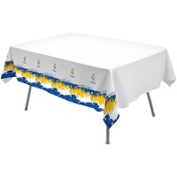 Mantel de Real Madrid de 2,74 x 1,37 m campo