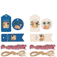 Etiquetas para regalo de Reyes Magos de Oriente surtidas - 25 piezas