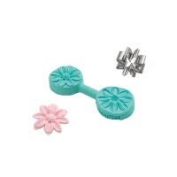 Cortador y molde para fondant de flor margarita - Silikomart