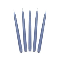 Vela alargada de 24 cm - 10 unidades