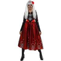 Disfraz de Catrina princesa infantil