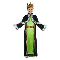 Disfraz de Rey Mago de colores infantil