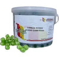 Guindas verdes confitadas de 4 kg