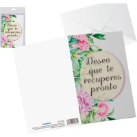 Tarjeta de felicitación Recupérate pronto