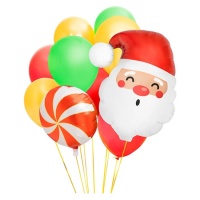 Bouquet de Papá Noel - 10 unidades
