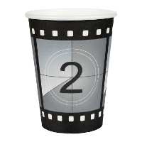 Vasos de cinema de 270 ml - 10 unidades