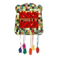 Piñata de TNT Party de 28,5 x 31 cm