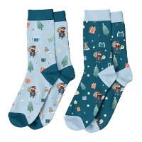 Calcetines de Olentzero - 1 par