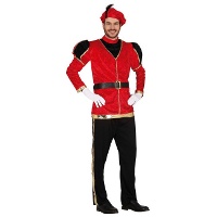Disfraz de paje elegante para hombre