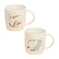 Taza de 365 ml de gatos divertidos - 1 unidad