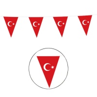 Banderín de Turquía de triángulo de 10 m