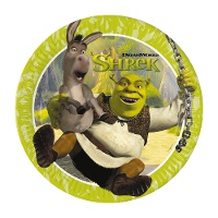 Platos de Shrek de 23 cm - 8 unidades