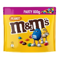 m&m cacahuetes recubiertos de chocolate con leche de 800 gr - m&m Peanut