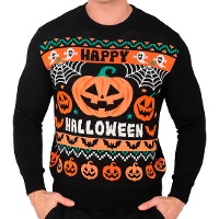 Jersey de halloween de calabaza