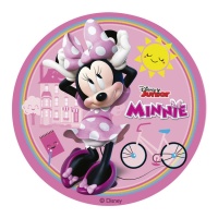 Oblea comestible de Minnie de 15,5 cm