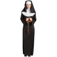Disfraz de monja clásica para mujer