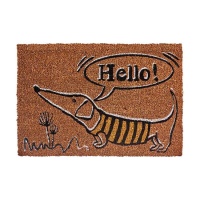 Felpudo con perrito Hello - Giftdecor