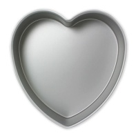 Molde corazón de aluminio de 32 x 5 cm - PME