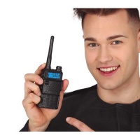 Walkie talkie de policía