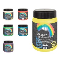 Pintura de tiza líquida de colores para asfalto de 200 ml - Kreul - 1 unidad