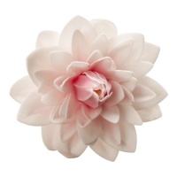 Oblea de Dalia gigante de 12,5 cm - Dekora - 1 unidad