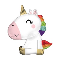 Globo de Unicornio sentado de 68 x 73 cm - Anagram