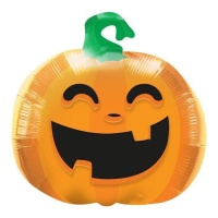 Globo de calabaza sonriente de 56 cm - Folat