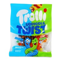 Gusanitos de sabores - Trolli The Squiggles Twist - 100 gr