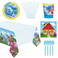 Pack para fiesta de Blue's Clues modelo 2 - 8 personas