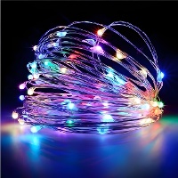 Guirnalda de luces multifunción a pilas de 20 m - 200 leds