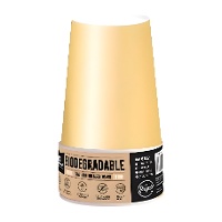 Vasos de 270 ml metalizados - 6 unidades