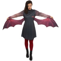 Disfraz de murcielago Mavis con alas para mujer