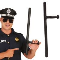 Porra de policía con mango - 54 cm