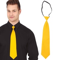 Corbata lisa de 45 cm