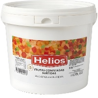 Fruta confitada en dados de 4 kg - Helios