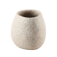 Portacepillos de dientes imitación piedra - 1 unidad