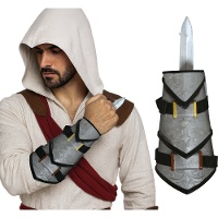 Brazalete con puñal retráctil estilo Assassin's Creed