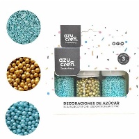 Kit de sprinkles de fideos y perlas y dorado de 30 gr